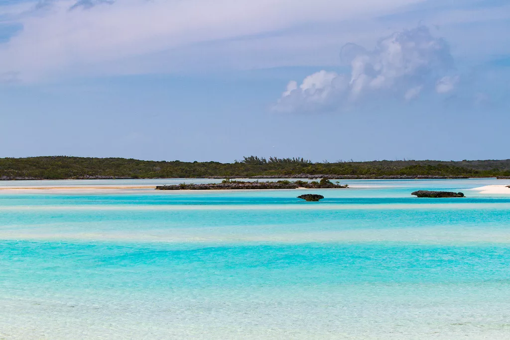 Kitesurfing Wingfoiling Spot Exumas and Bahamas