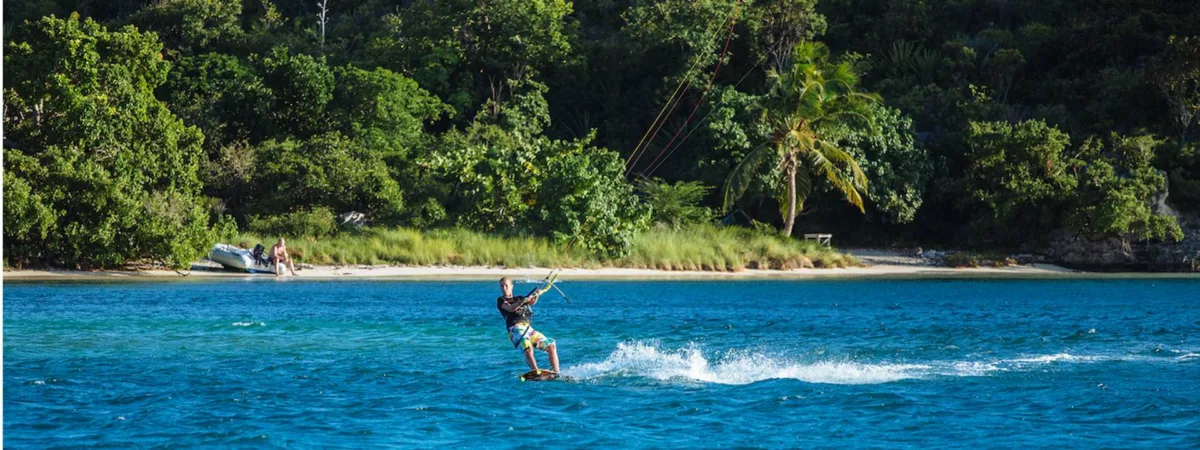 antigua spot kiting